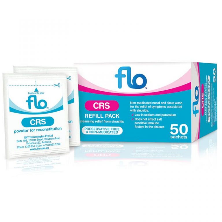 Flo CRS Refill x50 Sachets for use with the FLO CRS sinus wash